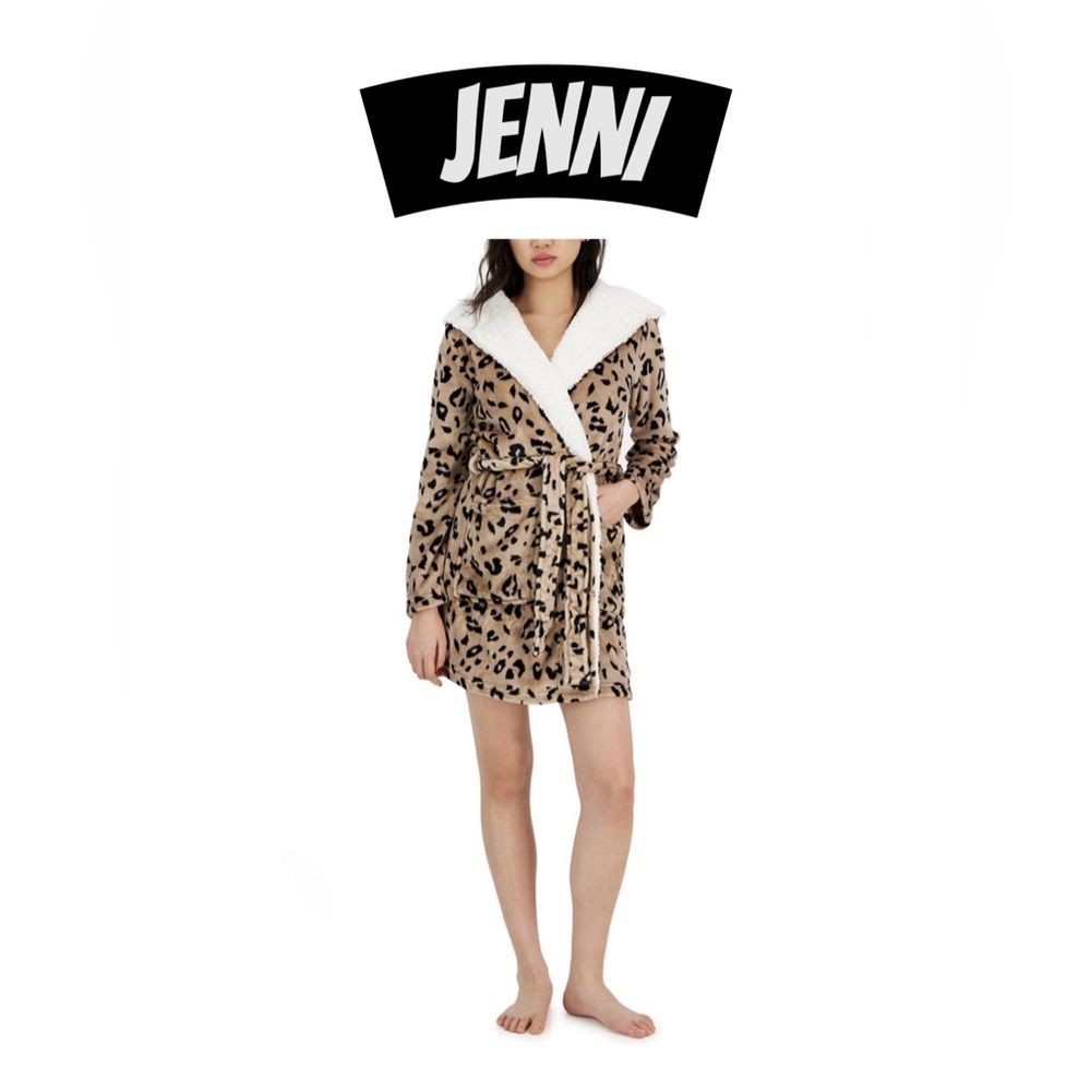 JENNI Animal Print Robe L/XL